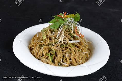 芥末饸饹,中国菜系,食品餐饮,摄影素材,汇图网www.huitu.com