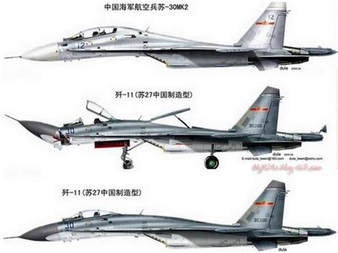 中国苏-27系战斗机如何区分？歼-11A/B、歼-15、苏30又有什么区别？_凤凰网