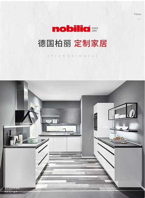 柏丽橱柜2019上海厨卫展参展企业 灰色整体橱柜效果图_品牌产品-橱柜网