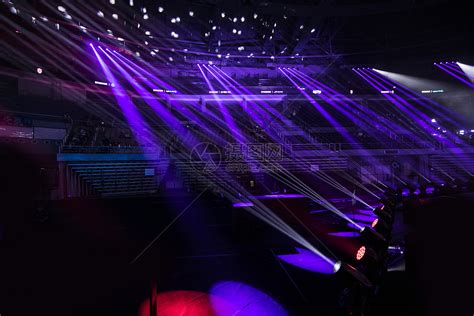 年会晚会的舞台现场灯光高清图片下载-正版图片500720144-摄图网