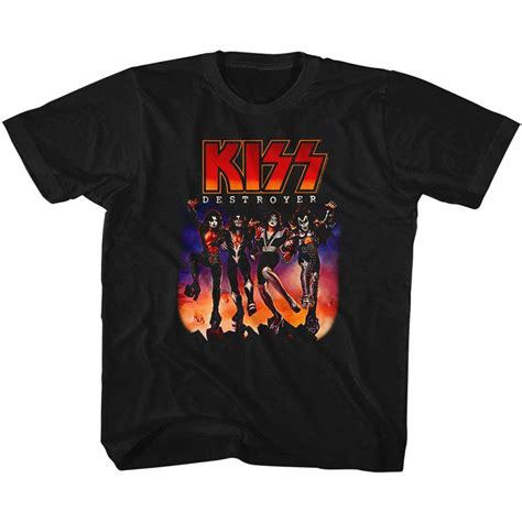 KISS Destroyer Kids Childrens T-shirt 426227 | Rockabilia Merch Store