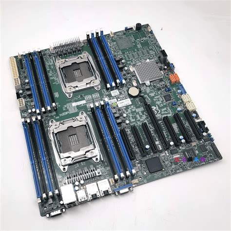 超微 X10DRH-i 双路X99 服务器 主板 支持E5-2696V4 2696V3工作站-淘宝网