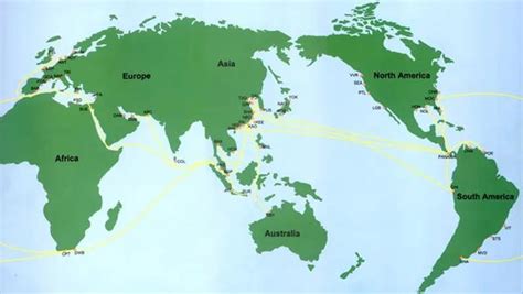 国际海运中全球重要的海运航线有哪些? - 知乎
