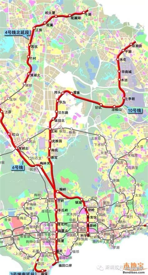 深圳地铁12号线最新线路图 预计最高时速120千米 - 深圳本地宝