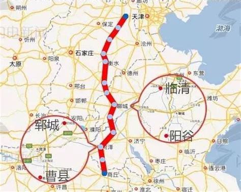 京九高铁临清段地图,高铁座位分布图,高铁图片_大山谷图库