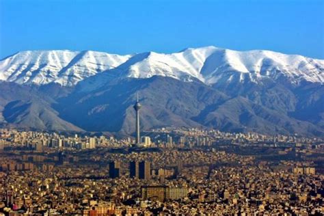 德黑兰附近地图地形版 - 伊朗地图 - 地理教师网