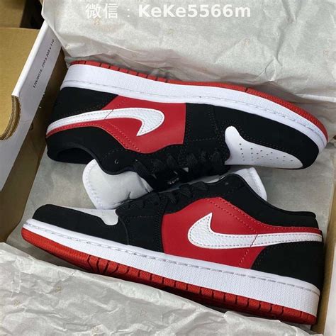 耐克Nike Air Jordan 1 Low”Chicago”AJ1乔丹一代低帮经典复古文化休闲运动篮球鞋553558 - 床上用品店