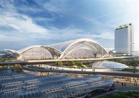 南昌东站正式开建！预计2023年建成 多角度效果图曝光-南昌新闻中心-大江网（中国江西网）