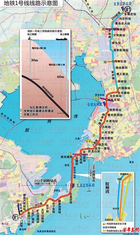 青岛地铁M1线，最新青岛地铁M1线线路图_站点_开通时间-青岛本地宝