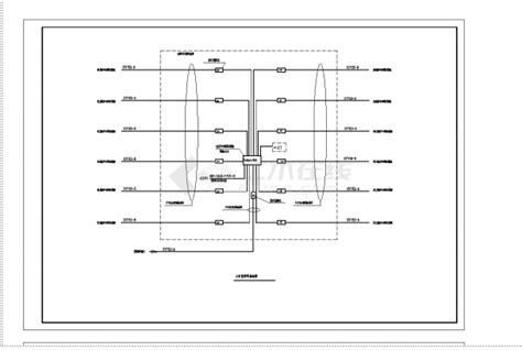 小区宽带网络系统图工程设计CAD图纸_住宅小区_土木在线