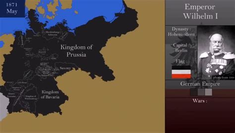 [历史地图]德意志帝国版图变化史图_腾讯视频