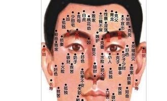 男人痣相图图片