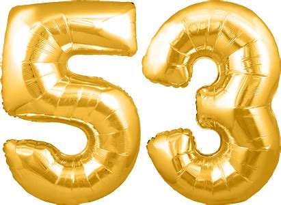 53 Birthday Chocolate Cake with Gold Glitter Number 53 Candles (GIF ...