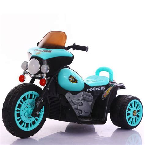 2018新款儿童电动摩托车带灯光音乐可前进后退可坐玩具车电瓶车-阿里巴巴
