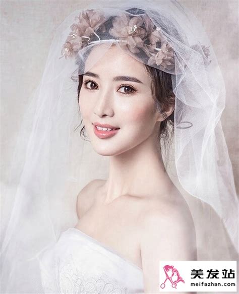 梦幻新娘发型图片