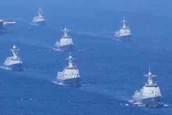 海军未来四大金刚离服役已不远 组建亚洲第一舰队：已是指日可待