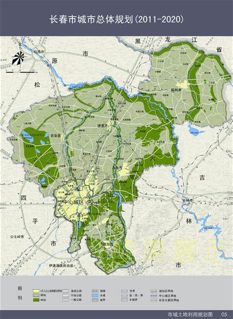 长春市总体规划图_长春市总体规划图2030-技术风潮网络