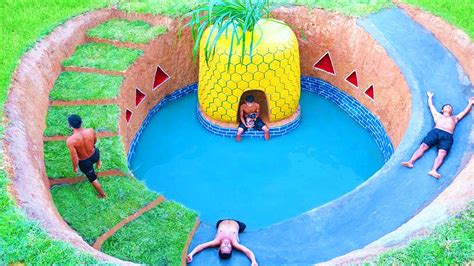 牛人在荒野建“菠萝房子”，自带露天泳池，堪称世外桃源！|旅游|越南|建筑_新浪新闻