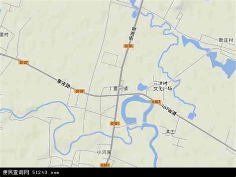 十里河地图 - 十里河卫星地图 - 十里河高清航拍地图 - 便民查询网地图