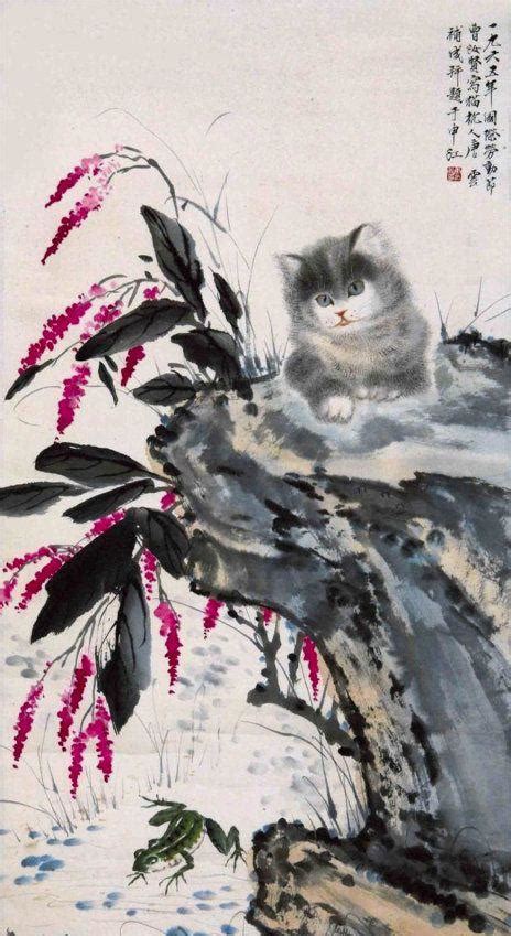 专门画猫的大画家，曹克家国画作品欣赏