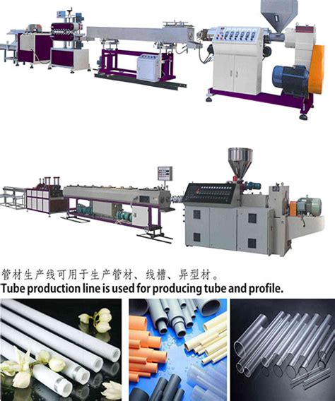 塑料管材生产线设备生产工艺流程