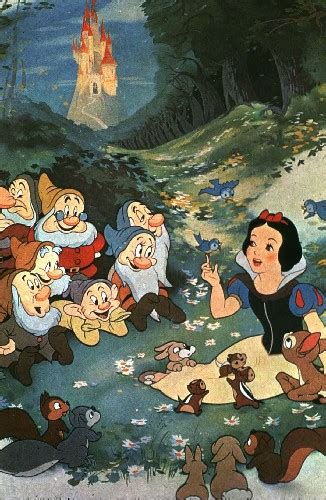 1937年1月13日世界上第一部彩色动画片《白雪公主和七个小矮人》问世 - 历史上的今天