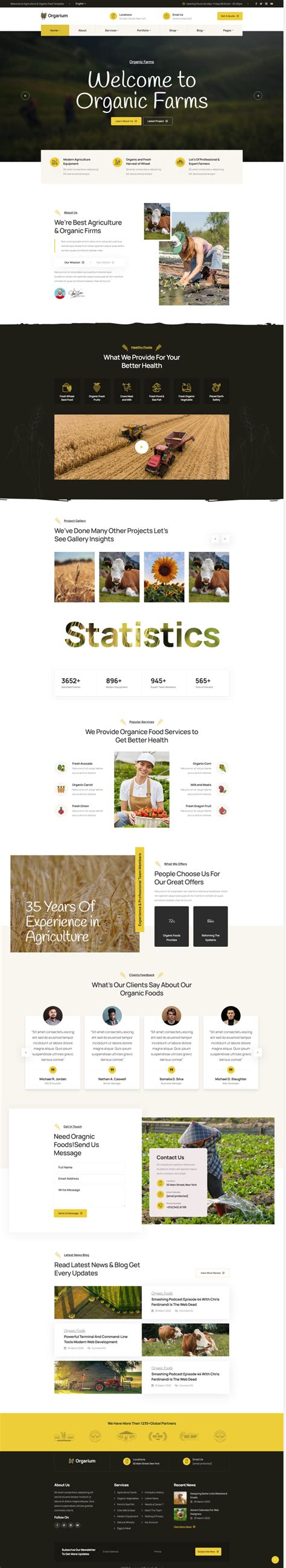 农产品网页设计，干净的水果电商网页设计模板-17素材网