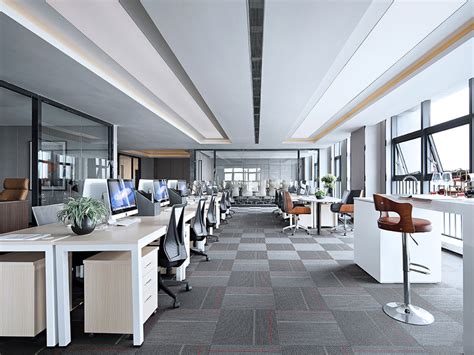 静安区办公室装修设计案例-办公空间-上海办公室装修可鼎设计有限公司