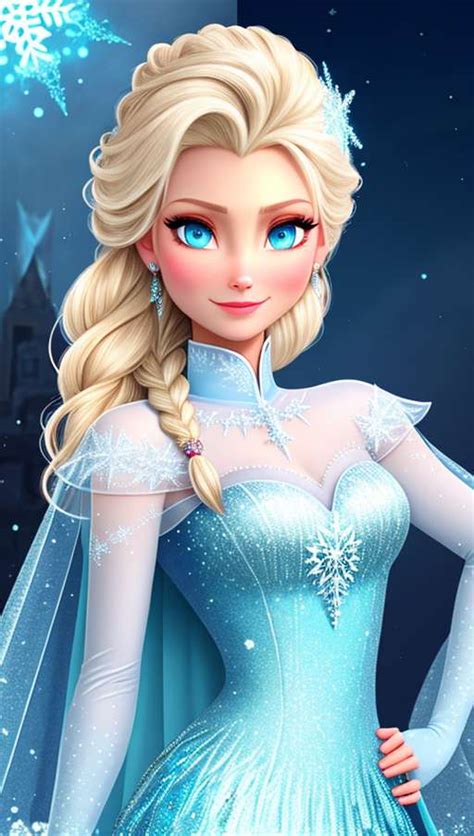 Elsa 公主图片