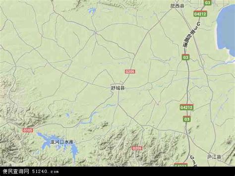 舒城县地图 - 舒城县卫星地图 - 舒城县高清航拍地图