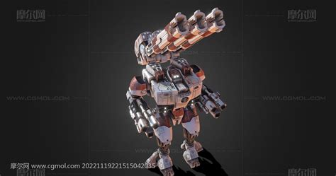 战争机器 机器人战士 机甲战士 科幻机器人 双足机器人 探测-cg模型免费下载-CG99