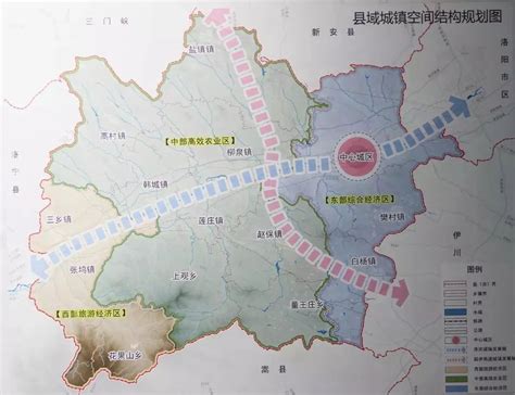 宜阳县跨洛河城市中轴设计 - 洛阳图库 - 洛阳都市圈