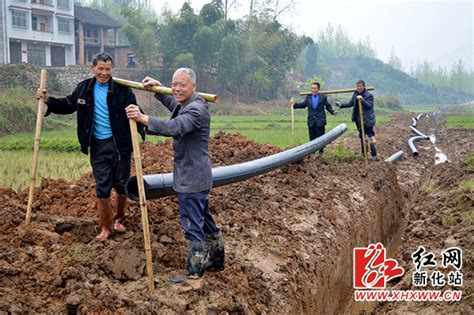 新化县 吉庆 东水西调 3000 村民 支援引水工程 ,出走网