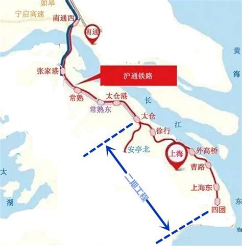 沪通铁路二期经过哪些站点（附站点分布图）- 扬州本地宝