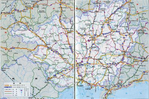 广西高速公路地图全图高清版图片预览_绿色资源网