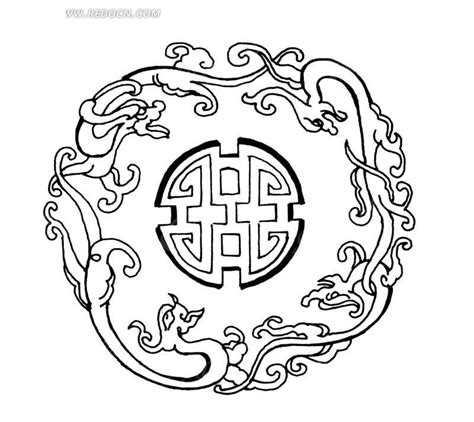 中国龙纹 古典龙纹 中国风龙纹图片设计模板素材
