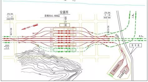 四台十线高铁站平面图,平面图_大山谷图库