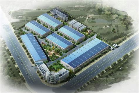 现代化工厂设备厂房建筑鸟瞰规划3d模型下载-【集简空间】「每日更新」