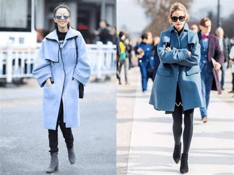 今冬流行的雾霾蓝大衣，内搭这3种经典色，穿出“高级感”！|雾霾|大衣|经典色_新浪新闻