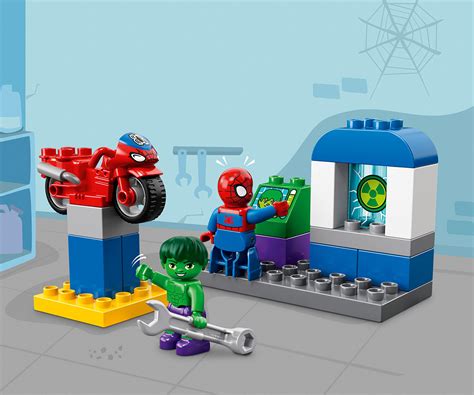 LEGO 10876 Spider-Man & Hulk Adventures Instructions, Duplo