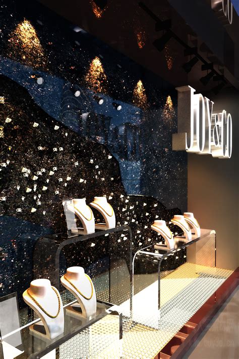 文华权—爱尼亚珠宝展厅-商业展示空间设计案例-筑龙室内设计论坛