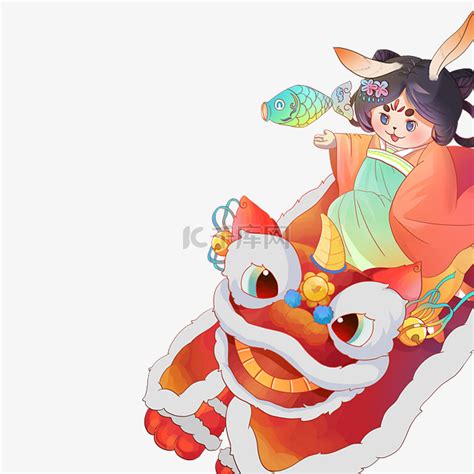 女生兔年古风头像图片