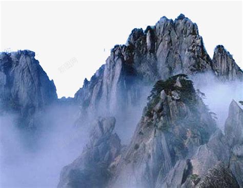 云雾缭绕的山峰图片素材_免费下载_jpg图片格式_高清图片450736_摄图网