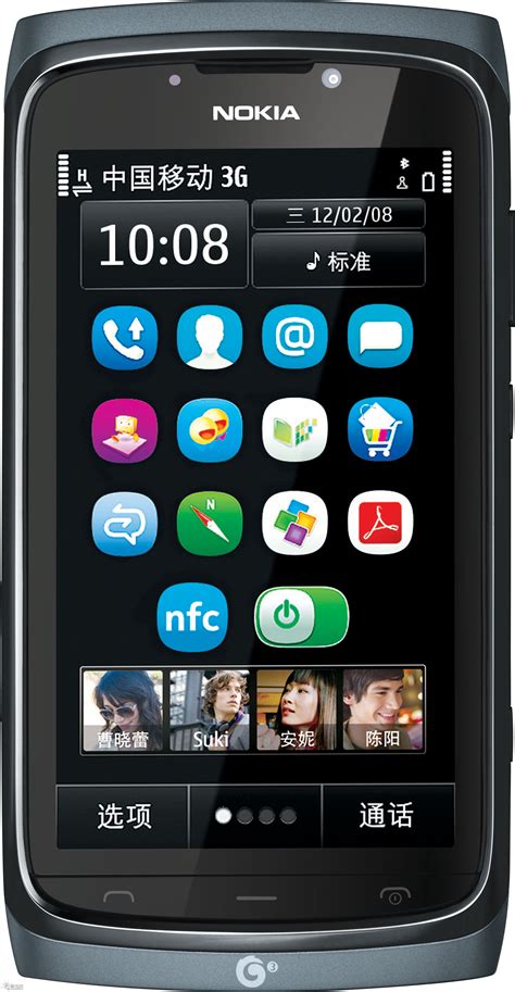 诺基亚发布最新TD-SCDMA高端商务智能手机诺基亚801T_爱活网 Evolife.cn