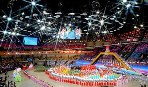 第六届东亚运动会在天津隆重开幕（组图）_国家体育总局