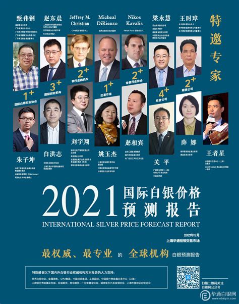 《2021年国际白银价格预测报告》隆重推出-上海找银网络科技有限公司ebaiyin.com
