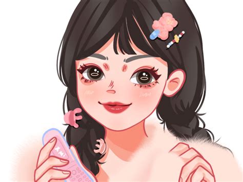 温柔女生头像鸭风