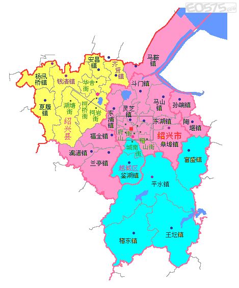 绍兴市地图全图大图,绍兴市,绍兴景点_大山谷图库