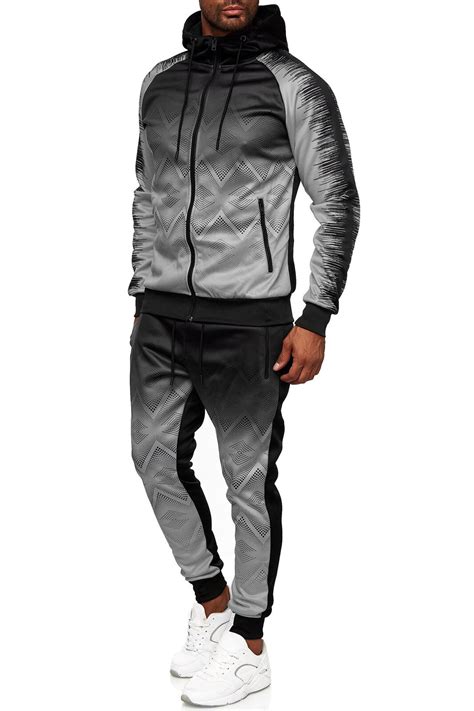 Herren Jogginganzug Trainingsanzug Sportanzug Fitness Streetwear BJ 57 ...