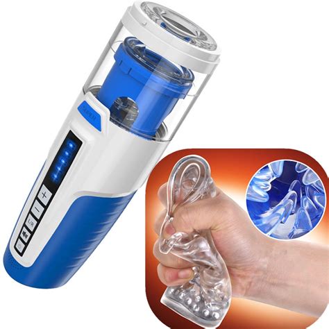 20 Models Automatic Thrusting Rotating Voice Masturbation Cup Strong ...
